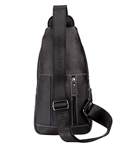 CHRElite™ Men&#39;s Leather Crossbody Sling Chest Bag - Shoulder Day Bag CHRElite™ 