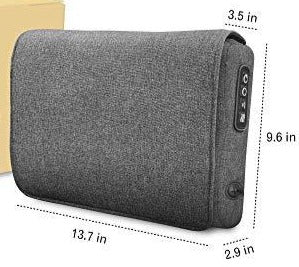 COMFYPRO™ Large Back &amp; Neck Shiatsu Massage Pillow w/ Heat - Reversible Deep Kneading neck massager COMFYPRO™ 