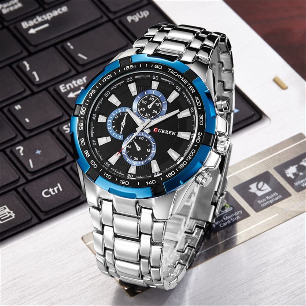 CRNXPro™ Men&#39;s Stainless Steel Quartz Waterproof Wristwatch Wristwatches CRNXPro™ 