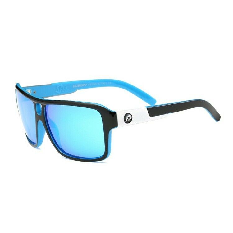 DGen™ Men&#39;s Polarized Sunglasses sunglasses DGen™ Fashion Black w/ Blue Lens 