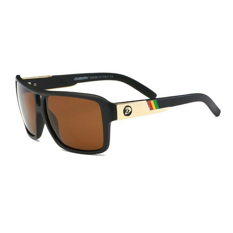 DGen™ Men's Polarized Sunglasses sunglasses DGen™ Fashion Black w/ Brown Lens 