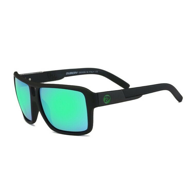 DGen™ Men&#39;s Polarized Sunglasses sunglasses DGen™ Fashion Black w/ Green Lens 