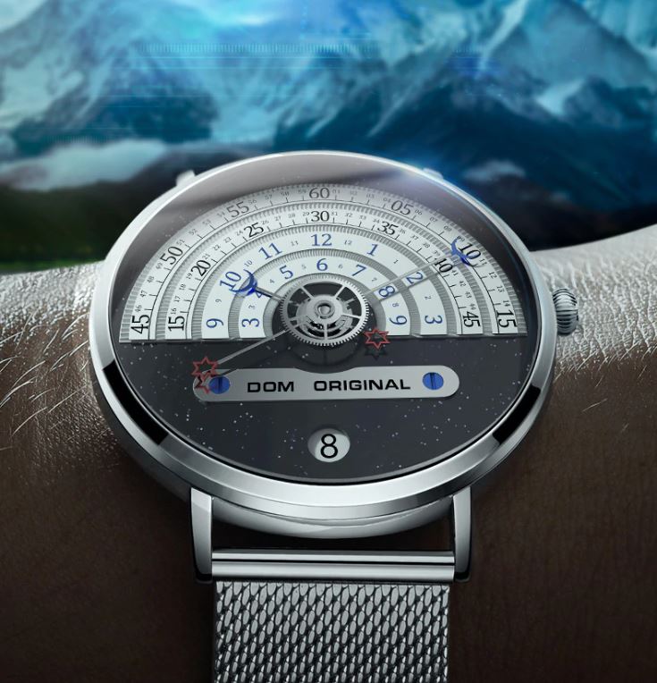 DOM™ Starry Moon Men&#39;s Retro Watch Specialty Watch DOM™ Fashion 