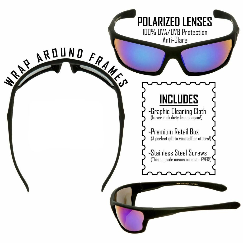 DPElite™ Men's Anti-Glare Polarized Sports Sunglasses sunglasses DPElite™ Fashions 