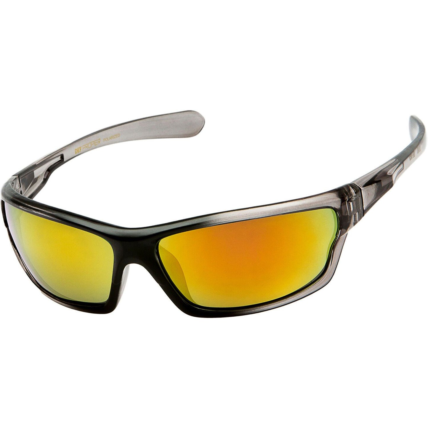 DPElite™ Men's Anti-Glare Polarized Sports Sunglasses sunglasses DPElite™ Fashions Clear Black Smoked | Red Mirror 