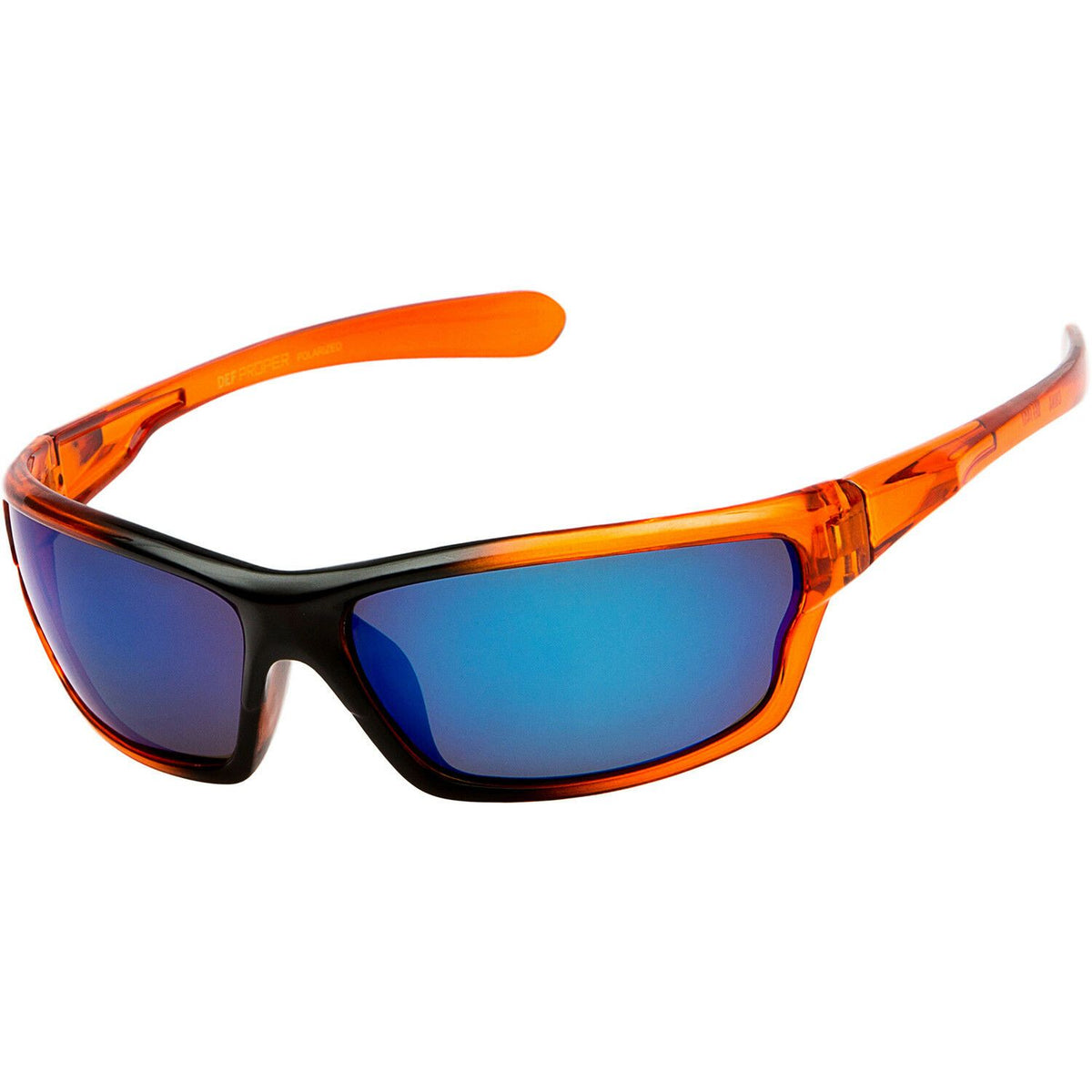 DPElite™ Men&#39;s Anti-Glare Polarized Sports Sunglasses sunglasses DPElite™ Fashions Orange | Blue Mirror 