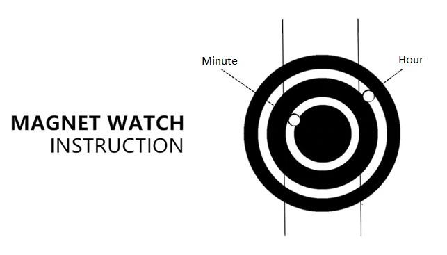 ECO™ Men&#39;s Wooden Magnetic Dial Watch Casual Watch ECO™ Fashion 