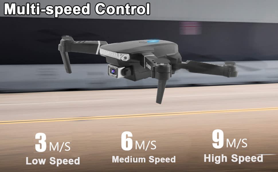 EQuad88X™ 4K Ultra-HD Dual Camera GPS Drone - Quadcopter, Wifi, Foldable RC Camera Drone EQuad88X™ 