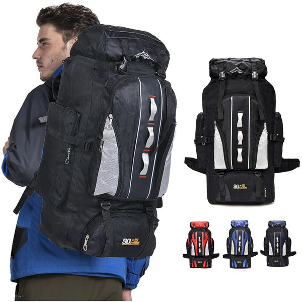 EVEPEAK™ 80L/100L Hiking Backpack | Waterproof, Ergonomic | Outdoor Camping  Rucksack