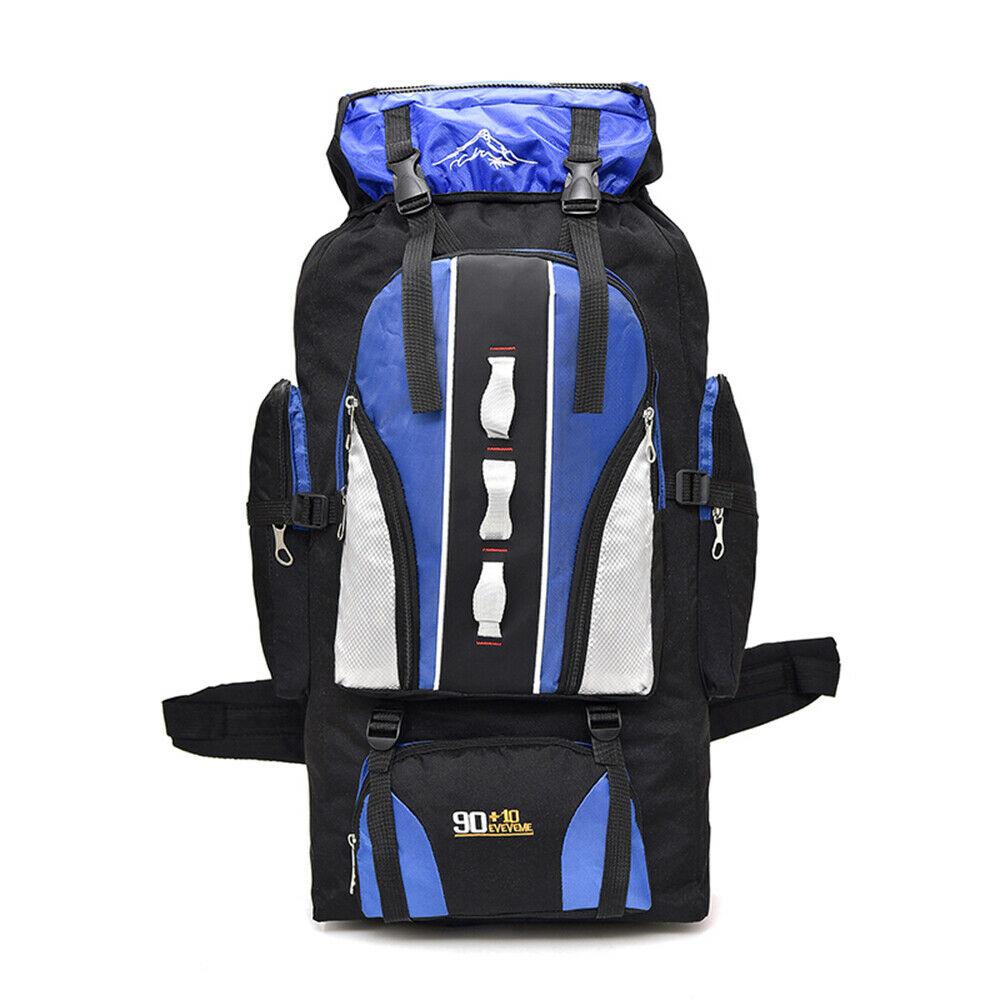 EVEPEAK™ 80L/100L Hiking Backpack | Waterproof, Ergonomic | Outdoor Camping Rucksack hiking bag EVEPEAK™ Blue 100L 