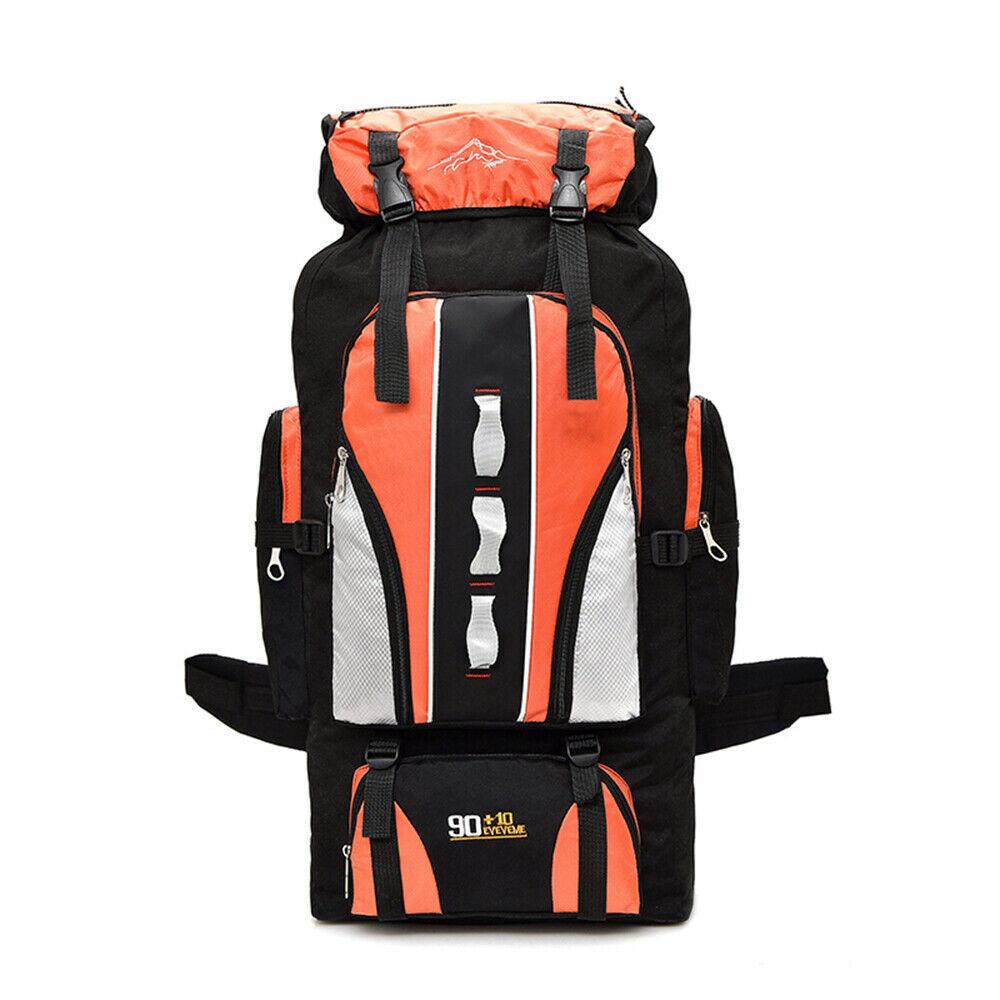 EVEPEAK™ 80L/100L Hiking Backpack | Waterproof, Ergonomic | Outdoor Camping Rucksack hiking bag EVEPEAK™ Orange 100L 