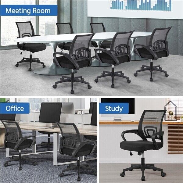 FlexVybe™ Executive Mesh Office Chair: Lumbar Support, Swivel, Adjustable Computer Chair FlexVybe™ 