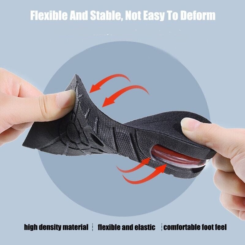 FlexVybe™ Height Increase Insoles: Be Taller, Invisible Heel Lift Shoe Inserts Orthotic Insoles FlexVybe™ 