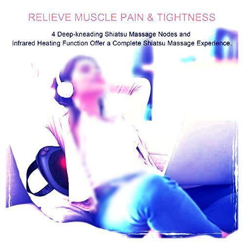 FPXPRO™ Shiatsu Back & Neck Massage Pillow w/ Heat - Reverse Motion Deep Tissue Kneading neck massager FPXPRO™ 