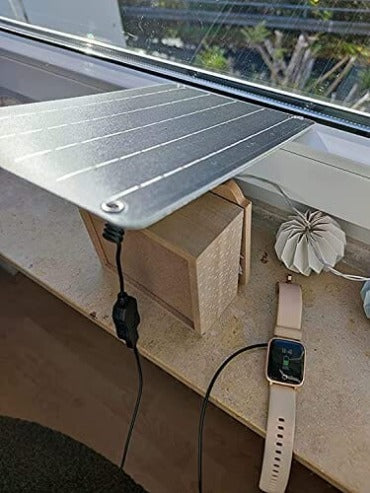 FXSolar™ Mini Solar Panel: 6W/5V, Outdoor USB Battery Charger, Camera/Phone Solar Panels Amazon 