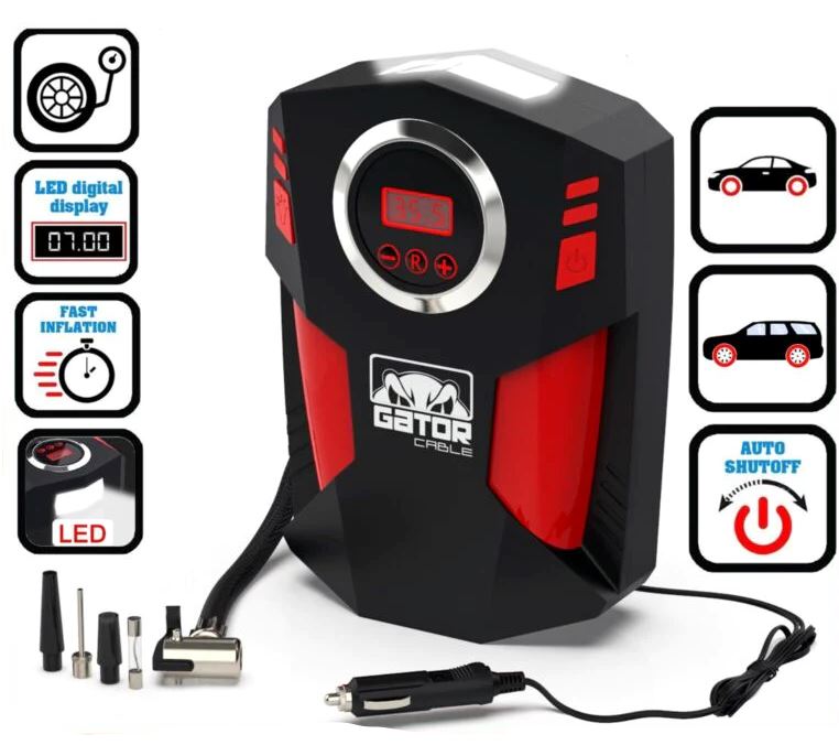 GatorXPro™ Digital Tire Inflator: 150PSI/12V, Portable Electric Air Compressor/Inflator tire inflator GatorXPro™ 