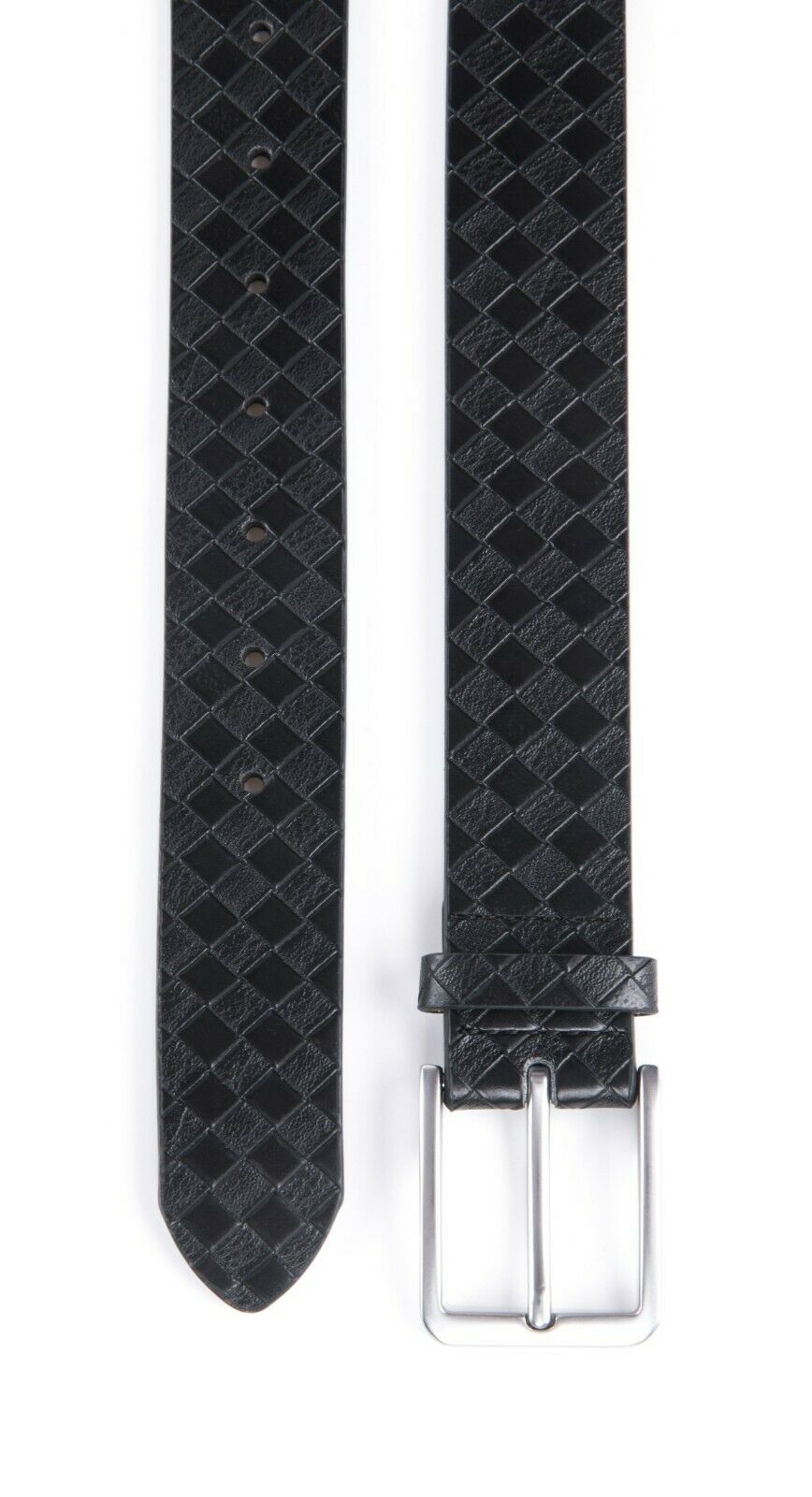 MRoyale™ Genuine Leather Belt | Men&#39;s Dress Belt, Diamond Grid, Metal Buckle | Black, Brown, Tan mens belts MRoyale™ 