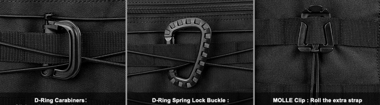 GFX4™ Expandable 45-50L Tactical Outdoor Hiking Bag | 3 Day Bug Out Army MOLLE Backpack tactical bag GFX4™ 