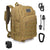 GFX4™ Expandable 45-50L Tactical Outdoor Hiking Bag | 3 Day Bug Out Army MOLLE Backpack tactical bag GFX4™ Tan 