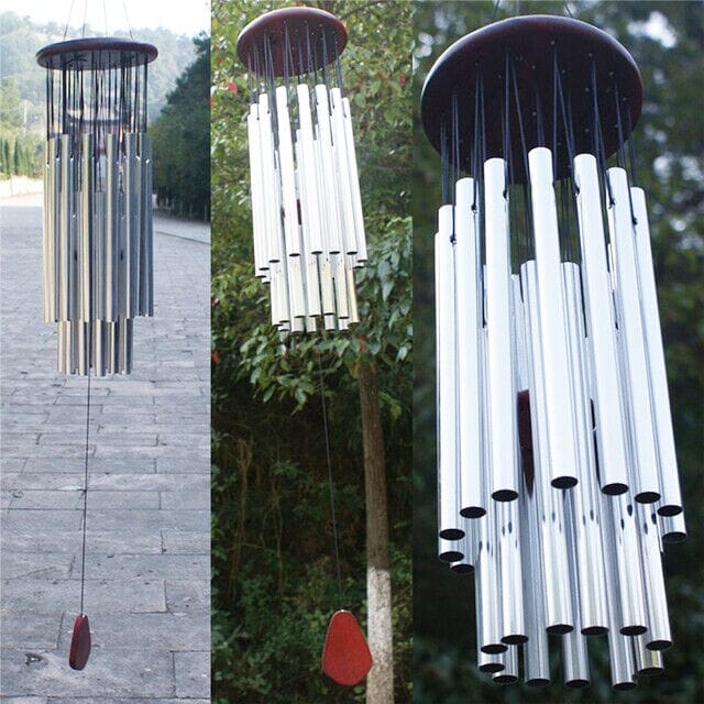 GoodVybe™ 33&quot; Garden Wind Chimes: Chapel Bells Tone, 27 Tubes Decor wind chime GoodVybe™ 