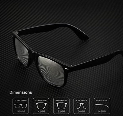 KLYELITE™ 3-Pack Polarized Sunglasses | Unisex UV400 Trendy, 3 Pairs - Black, Blue Silver Sunglasses KLYELITE™ 