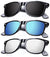 KLYELITE™ 3-Pack Polarized Sunglasses | Unisex UV400 Trendy, 3 Pairs - Black, Blue Silver Sunglasses KLYELITE™ 3 Pack - Black + Blue + Silver 