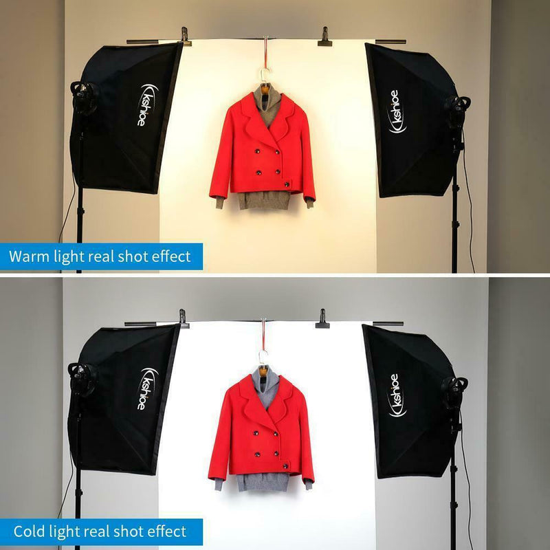 KSHX PRO™ 2 Softbox Photo Studio Continuous Photography Lighting Kit Stand w/ Portable Carry Bag photo studio kit KSHX PRO™ 