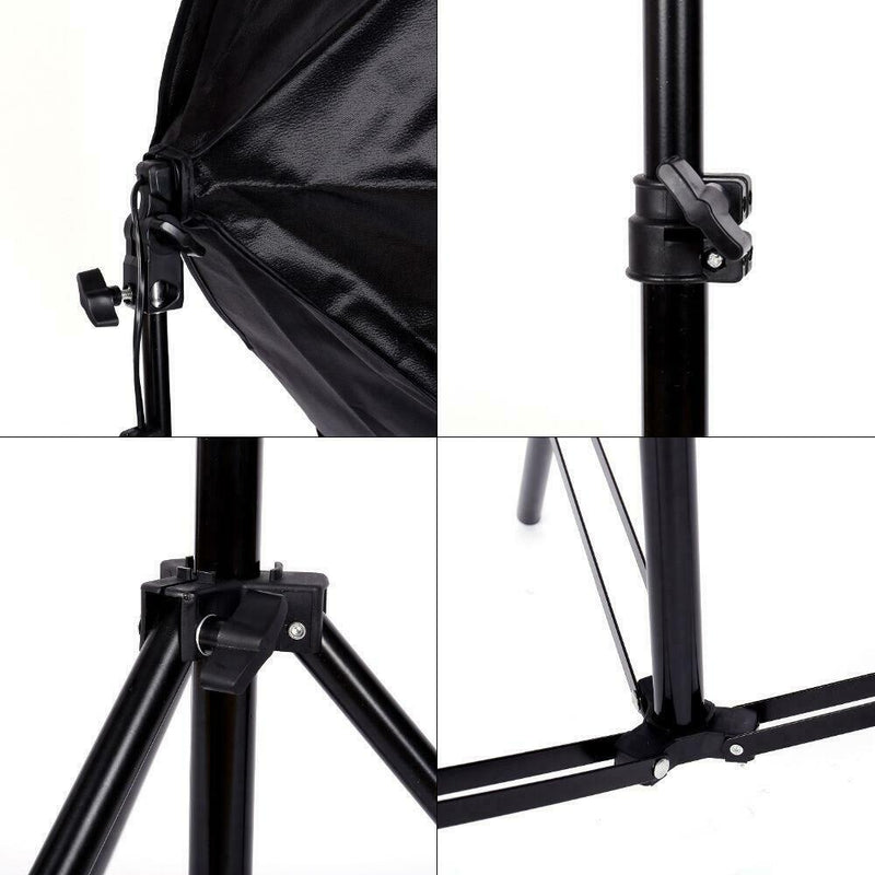 KSHX PRO™ 2 Softbox Photo Studio Continuous Photography Lighting Kit Stand w/ Portable Carry Bag photo studio kit KSHX PRO™ 