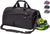 KSportsX™ 20" Oxford Duffel Gym/Travel Bag - Shoe Compartment, Wet Pocket - Overnight Bag Duffle Travel Bag KSportsX™ Black 