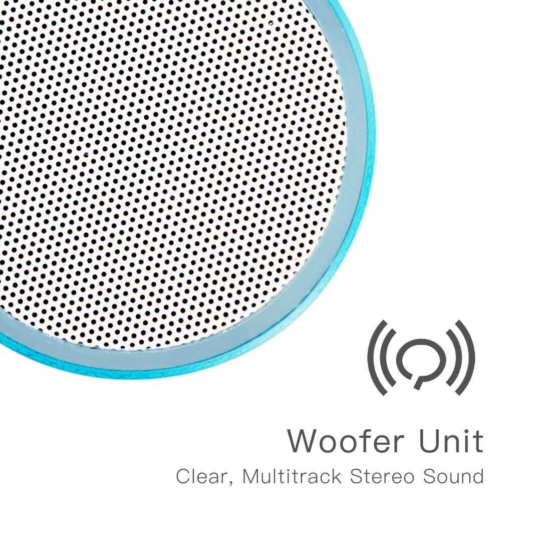 SMAXLUMINOUS™ Light Up Mini Portable Bluetooth Speaker LOUD Stereo Bass USB/UTF/AUX + Mic bluetooth speakers SMAXLUMINOUS™ 