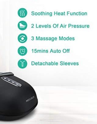 MEDCRX™ Shiatsu Full-Wrap Foot Massager w/ Heat | Air Compression, Deep Kneading Therapy foot massager MEDCRX™ 