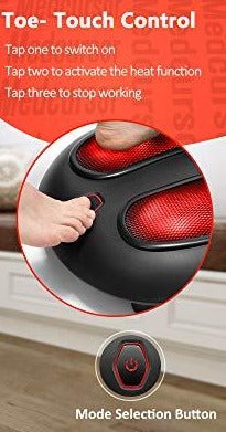 MEDCRX™ Shiatsu Foot Massager w/ Heat | 18 Nodes, Deep Kneading, Adjustable Height foot massager MEDCRX™ 