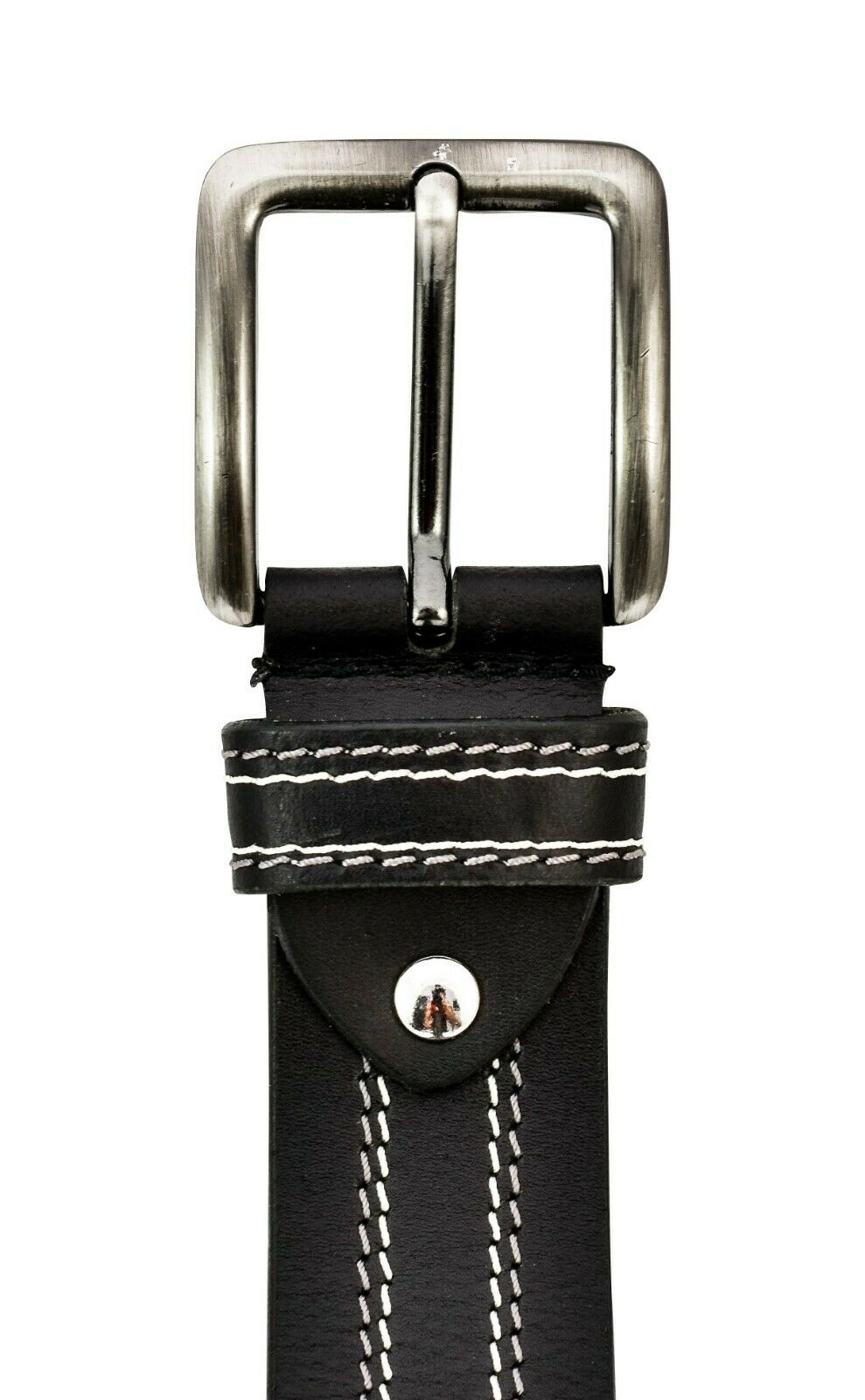 MRoyale™ Handmade FULL GRAIN Premium Leather Belt | Casual Jean, Metal Buckle, Brown/Black mens belts MRoyale™ 