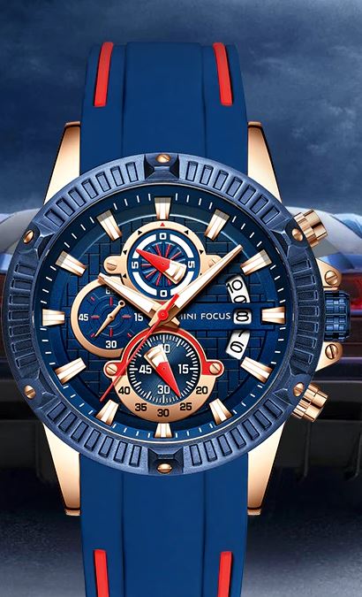 MFPro™ Men's Blue Casual Sports Quartz Waterproof Wrist Watch Casual Watch MFPro™ Fashion 