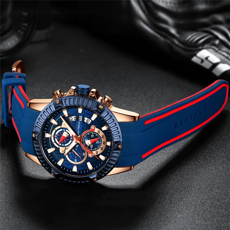 MFPro™ Men's Blue Casual Sports Quartz Waterproof Wrist Watch Casual Watch MFPro™ Fashion 