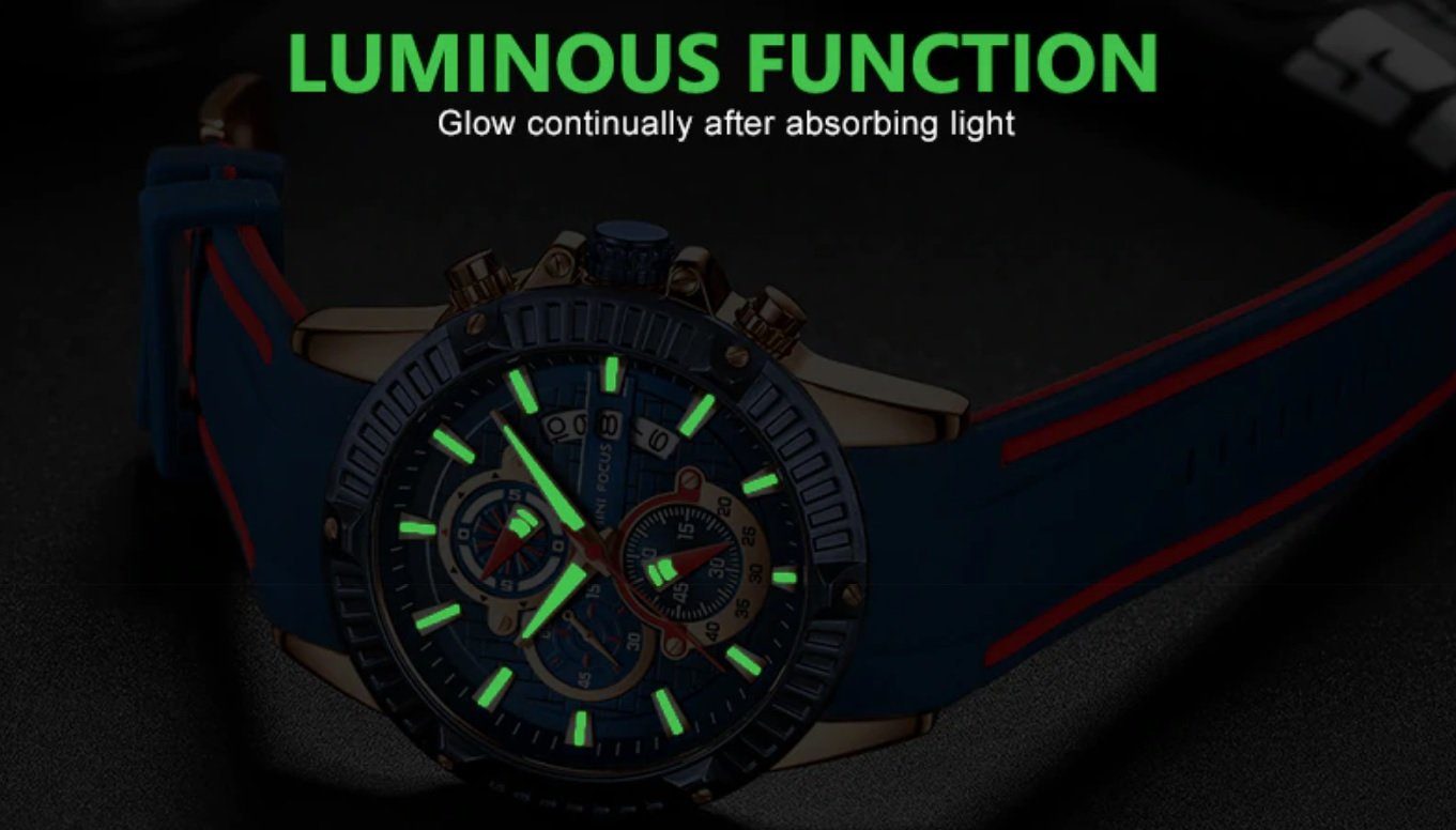 MFPro™ Men's Blue Casual Sports Quartz Waterproof Wrist Watch Casual Watch MFPro™ Fashion 