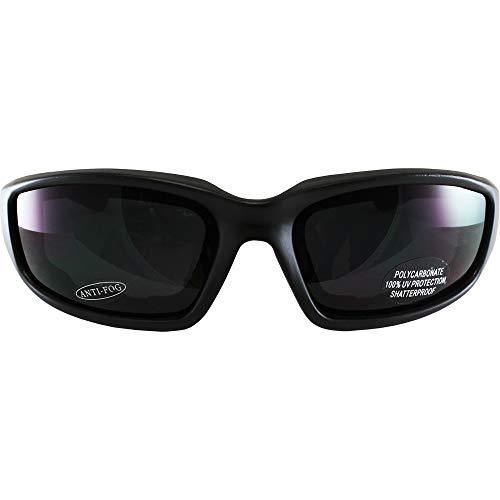 MFPROX™ Super Dark Men's Black Sunglasses - UV400, Thick Frame