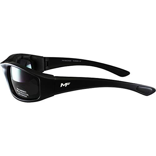MFPROX™ Super Dark Men&#39;s Black Sunglasses - UV400, Thick Frame, Anti-Fog Coating Sunglasses MFPROX™ 