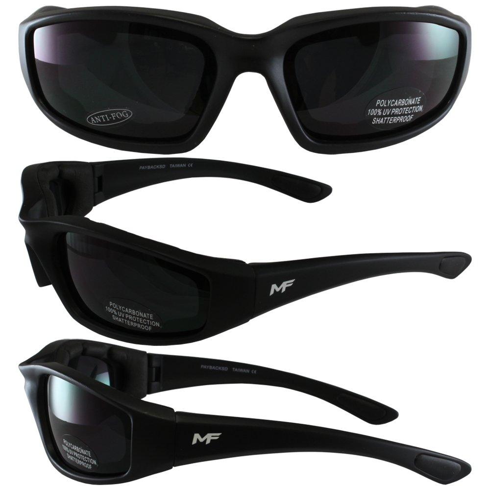 MFPROX™ Super Dark Men&#39;s Black Sunglasses - UV400, Thick Frame, Anti-Fog Coating Sunglasses MFPROX™ 