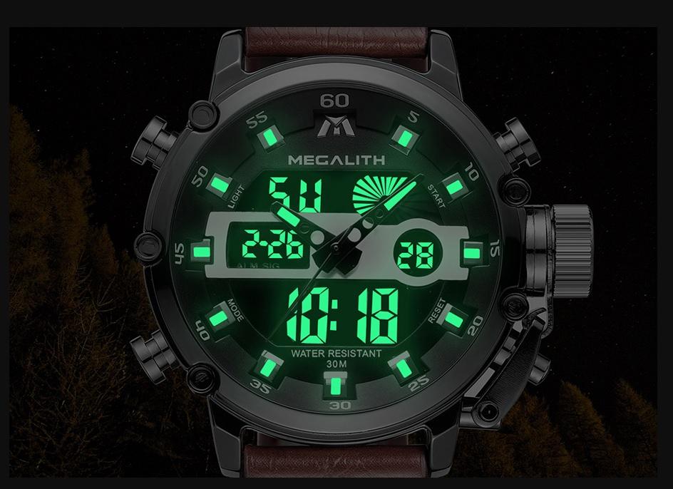 MGLX™ Men&#39;s Business Sport Military Quartz Luminous Wrist Watch business watch MGLX™ Fashion 
