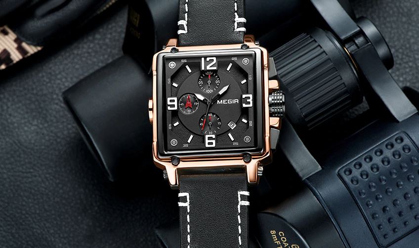 MGR™ Men's Stylish Leather Business Watch Casual Watch MGR™ Fashion 