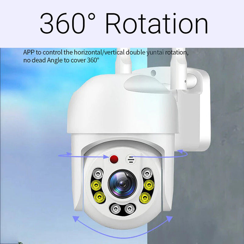 MMSecure360™ 5Ghz Outdoor Home Wireless Security Camera w/ Night Vision | 1080P HD, Wi-Fi, 2-Way Audio, Smart, Motion Home Security Camera MMSecure360™ 