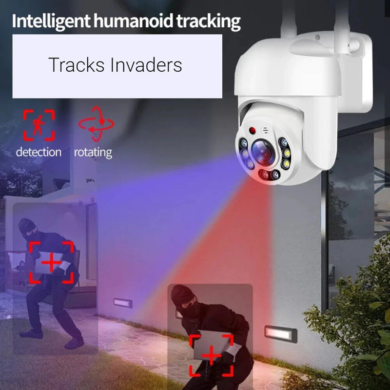 MMSecure360™ 5Ghz Outdoor Home Wireless Security Camera w/ Night Vision | 1080P HD, Wi-Fi, 2-Way Audio, Smart, Motion Home Security Camera MMSecure360™ 