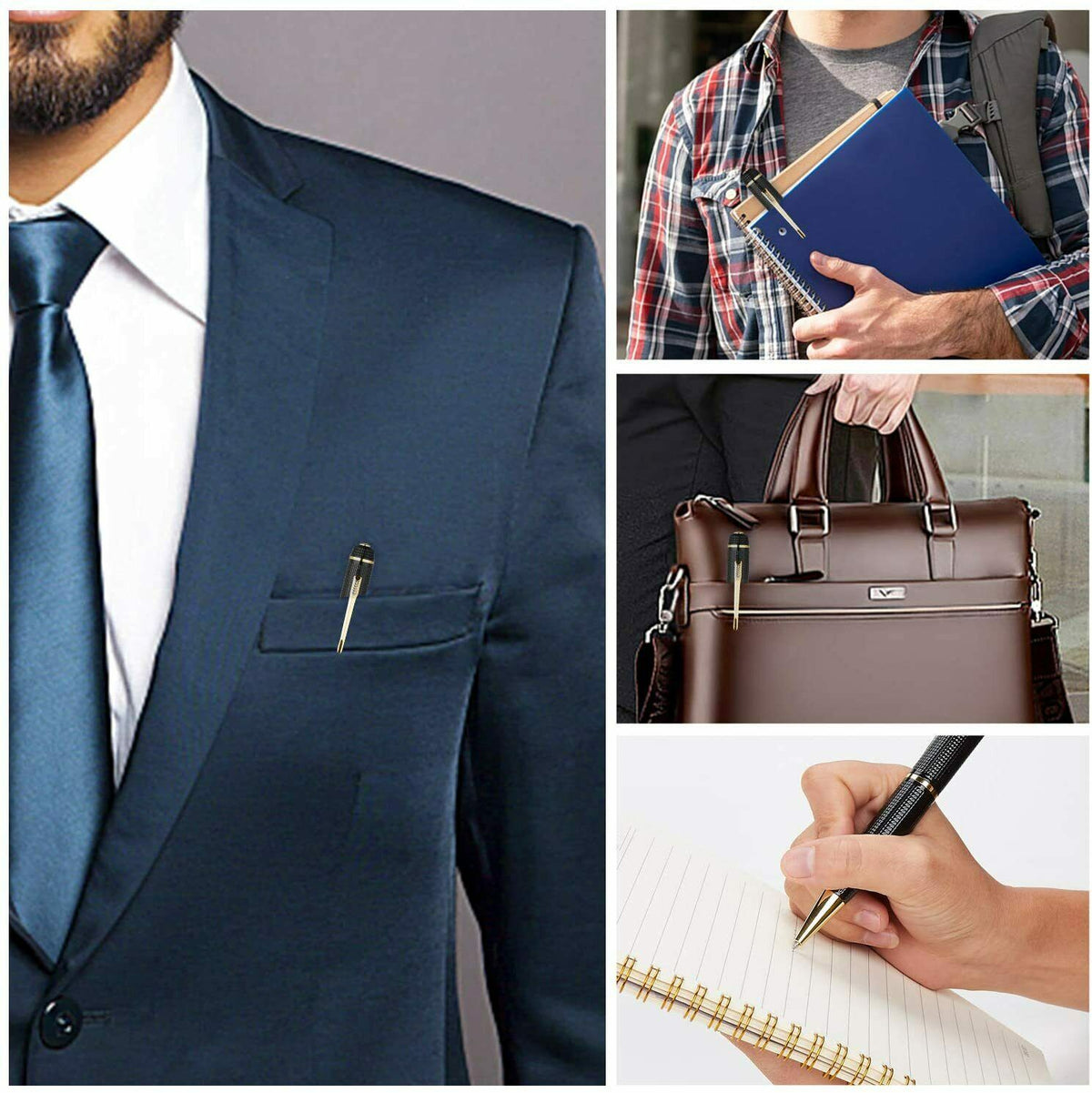 MMSecurify™ Spy Pen Camera - HD 1080P, Hidden Mini Video Recorder, Portable Body Cam spy pen camera MMSecurify™ 