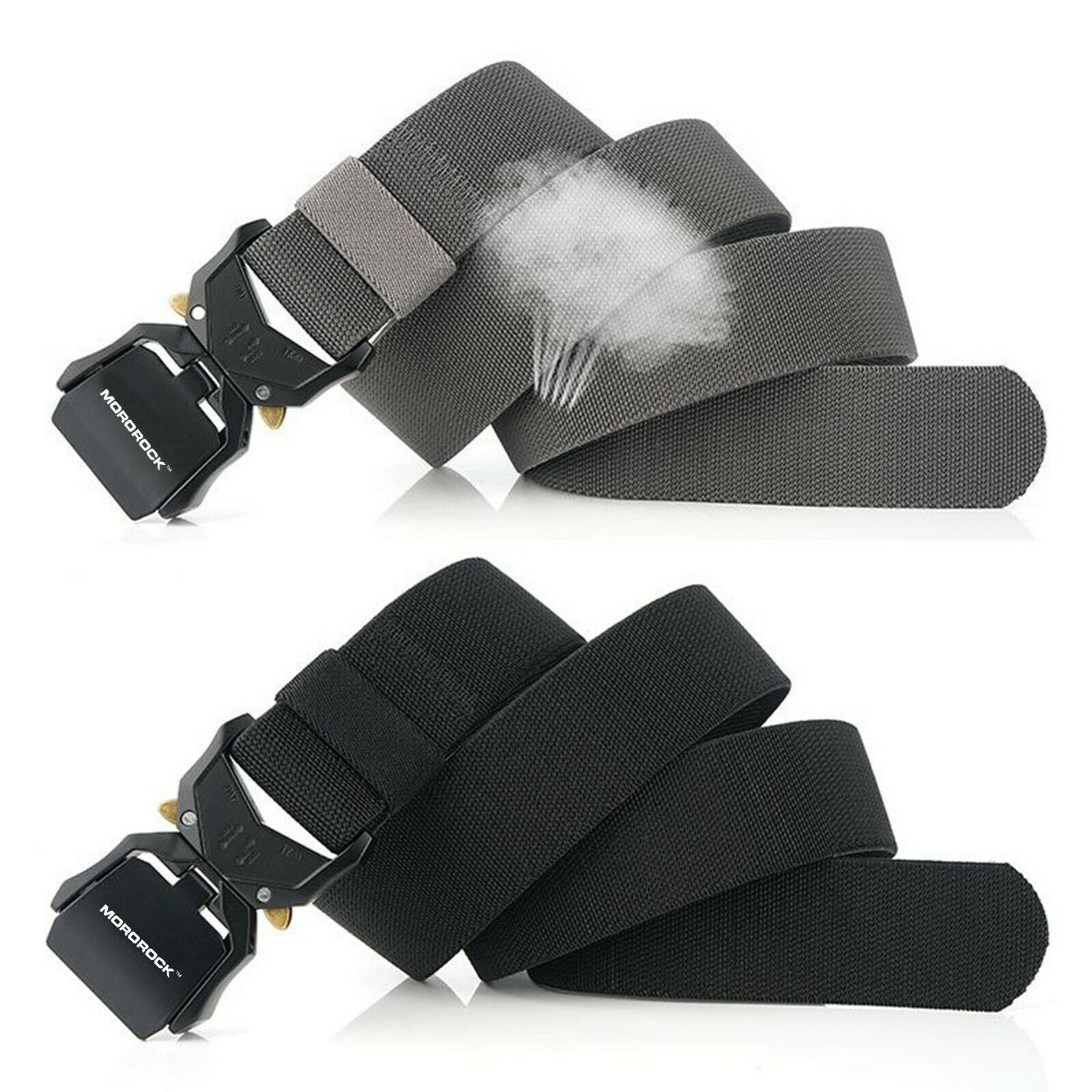 MROCKX™ Canvas Tactical Belt - Adjustable Metal Buckle | Survival Army Rigger Waistband tactical belt MROCKX™ 
