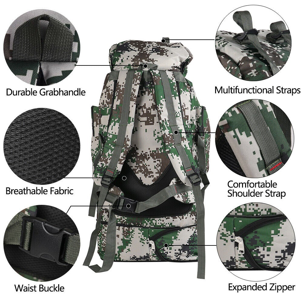 MROYALE™ 100L XL Tactical Outdoor Hiking Backpack | Waterproof, Bug Out Rucksack tactical bag MRoyale™ 