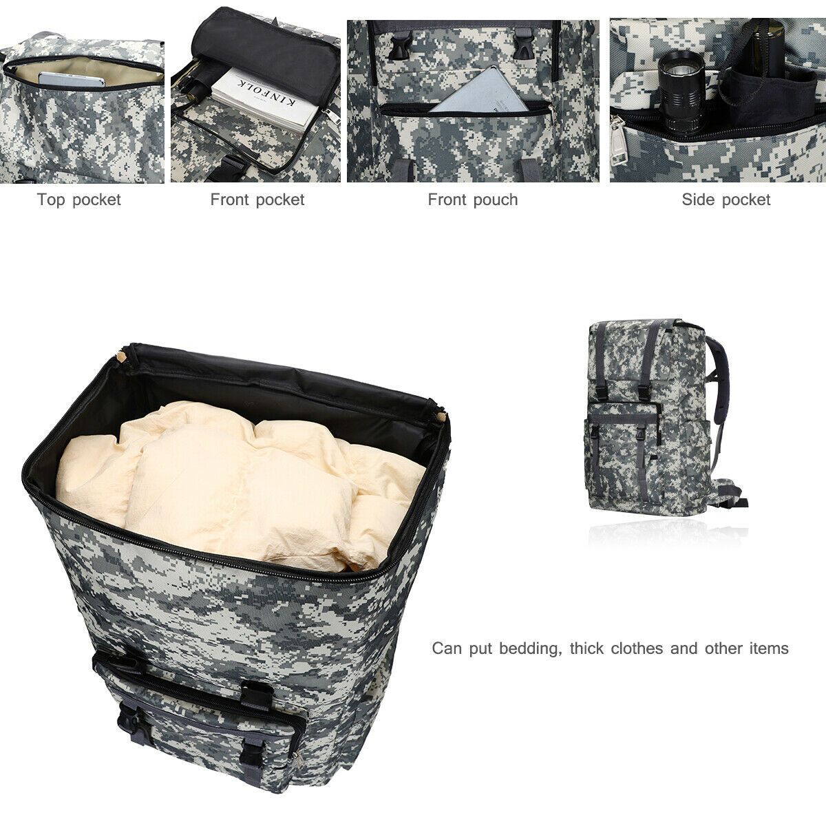 MROYALE™ 120L XL Tactical Outdoor Hiking Backpack | Supersize, MOLLE, Bug Out tactical bag MRoyale™ 