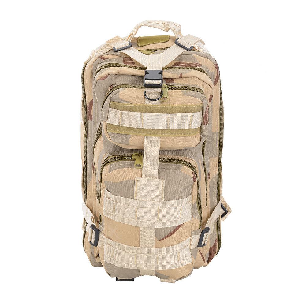 MROYALE™ 28L Military Tactical Army Molle Assault Backpack tactical bag MRoyale™ Fashion Three Sand Camo 