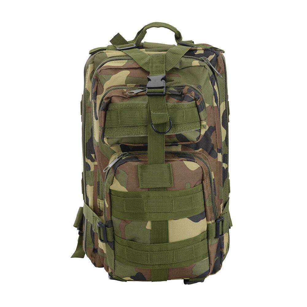 MROYALE™ 28L Military Tactical Army Molle Assault Backpack tactical bag MRoyale™ Fashion Woodland Camouflage 