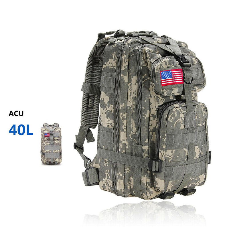 MROYALE™ 40L Military Tactical Army Molle Rucksack Assault Backpack tactical bag MRoyale™ Fashion ACU 
